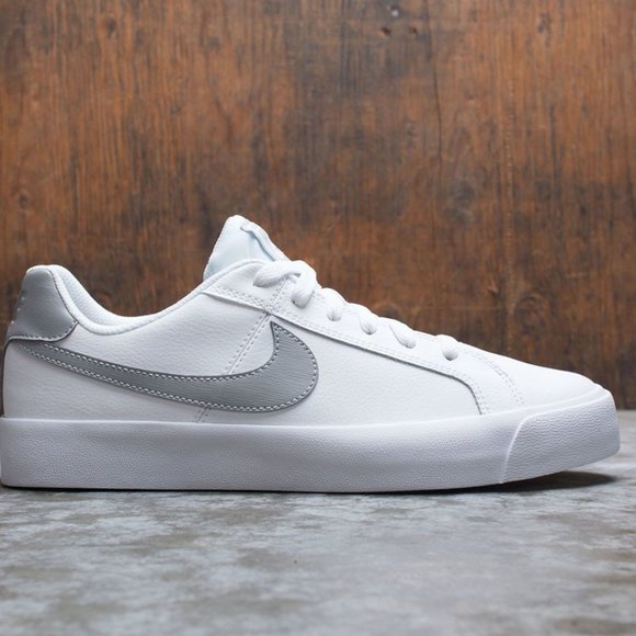 Nike Other - NIKE Court Sneakers Shoes White Grey Silver New